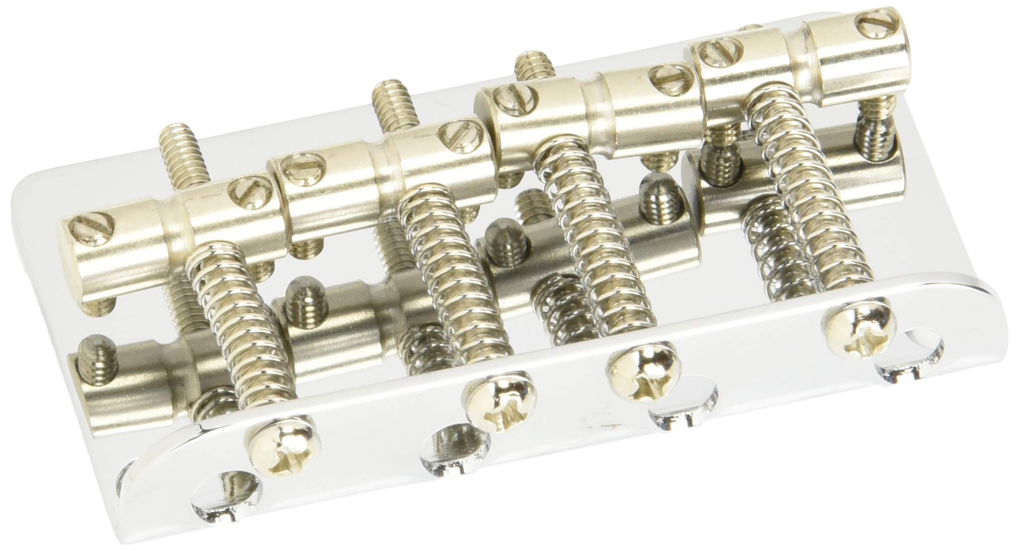 

Fender Parts Pure Vintage Jazz Bridge Chrome 70s Bass® Assembly,