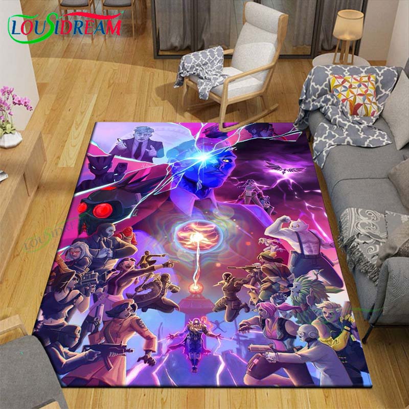 

Класичні Килими з Принтом Персонажів Гри O-Overwatch для Вітальні, Нековзний Килимок, Килимки для Дитячої Кімнати, Ігровий Килимок, Великий Килим, Декор 160x 200cm
