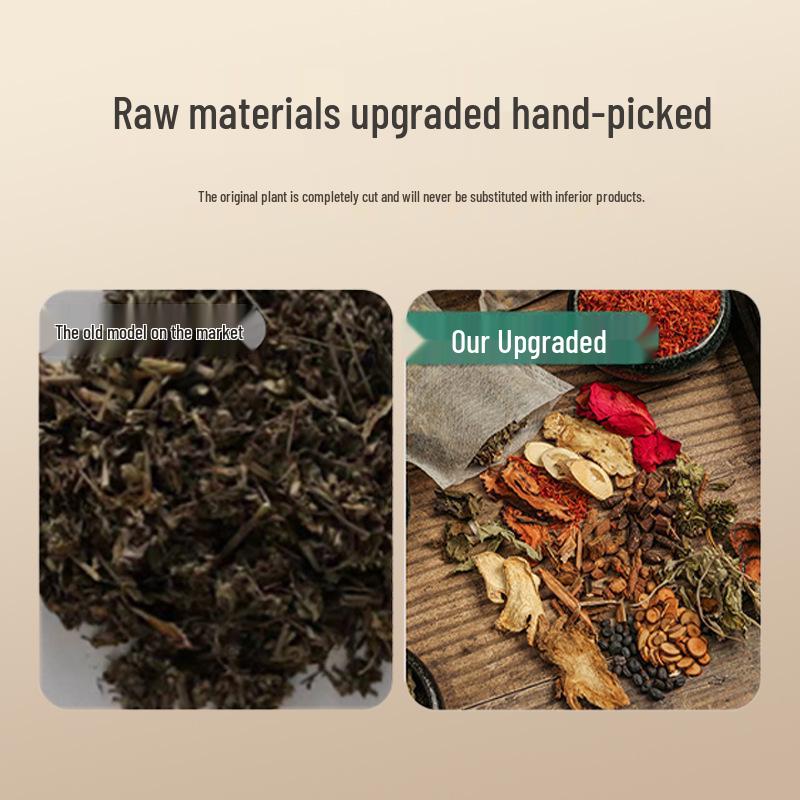 Mugwort & Ginger Foot Soak Bags with Sichuan Pepper - No-Boil, Sweat-Inducing Foot Bath Solution