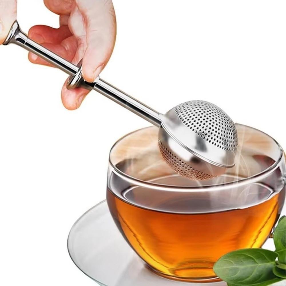 304 Stainless Steel Tea Filter Multi-Purpose Flour Sieve Kitchen Gadget Tea Strainer  Baking Tools