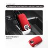 For Peugeot 508 2008 4008 5008 Gear Shift Knob Boot Cover Trim Stickers Made of Alcantara Car Premium Lnterior Tuning Accessory