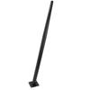 4 x Furniture leg, oblique pin, black, 70 cm