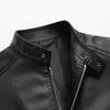 Spring and Autumn New Products Men's Leather Jacket Top Leather Jacket Men's PU Leather Jacket Spring and Autumn Men's Leather Jacket