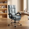 Office Chair, Ergonomic, Reclining, Footrest, Height Adjustable, 360 Swivel, Gray