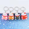 Luck Trinkets Phone Accessory Ornaments Bag Pendant Car Keyring Cartoon Key Ring Lucky Cat Keychain