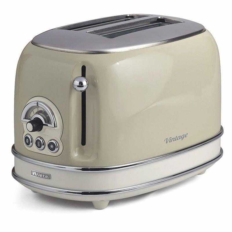 Ariete 0155, 2 Scheibe(n), Beige, Metall, Tasten, Drehregler, 810 W, 220 - 240 V - Bild 6