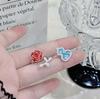 Cold Wu Red Rose Ring Women'S Niche Star Enamel Gourd Light Luxury Advanced Sense Index Finger Ring