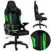 Player's Chair Gaming Office Swivel Desk Chair Green Velvet