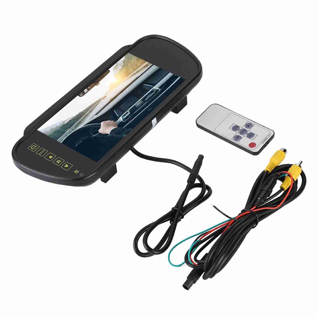 7inches Backup Monitor Rear View Monitor Rear View Mirror Monitor 7inches LCD Display Backup Camera Monitor for Rear View Camera