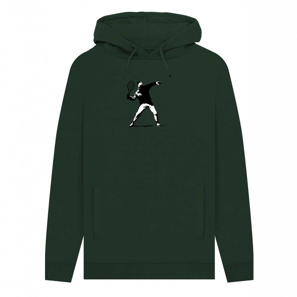 Apoh Unisex Adult Banksy Tennis Hoodie