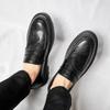 Mode Korea Mode Herren Designer Schuhe Herren Fahrschuhe Luxus Frühling/Herbst Slipper Herren Freizeitschuhe Herren Slipper Einfarbig Atmungsaktiv
