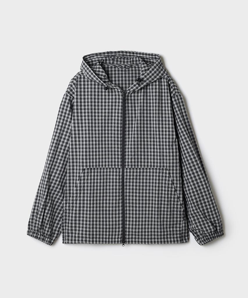 Spao Seersucker Check Windbreaker_Spjjg37C03