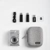 Portable Mini Hard Shell Digital Gadgets Storage Bag Artificial Leather Earphone Charger Case Plug Data Cable U Disk Organizer