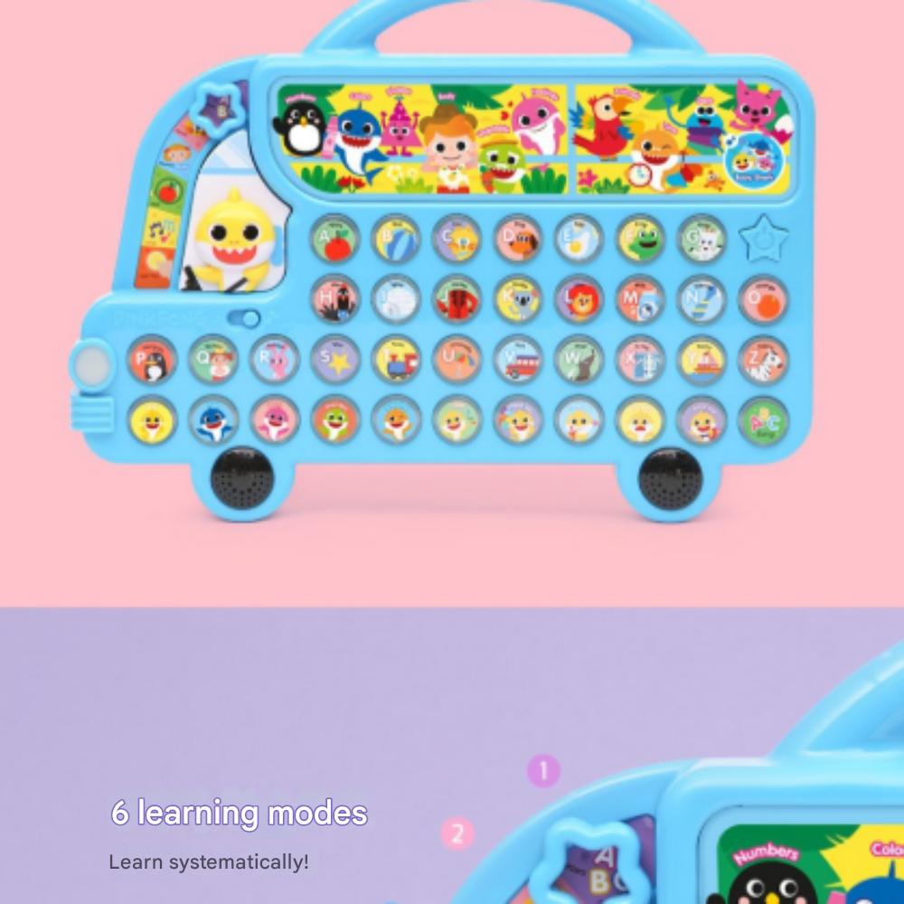 Baby Shark Alphabet Bus