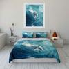 Elegant Horse Ocean Art Decor Soft Comfortable Duvet Cover Bedding Set Included 1*Duvet Cover & 2*Pillowcases, Gift