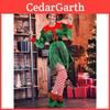 Delightful Christmas Party Elf Costume For Women With Long Sleeves And Festive Appeal