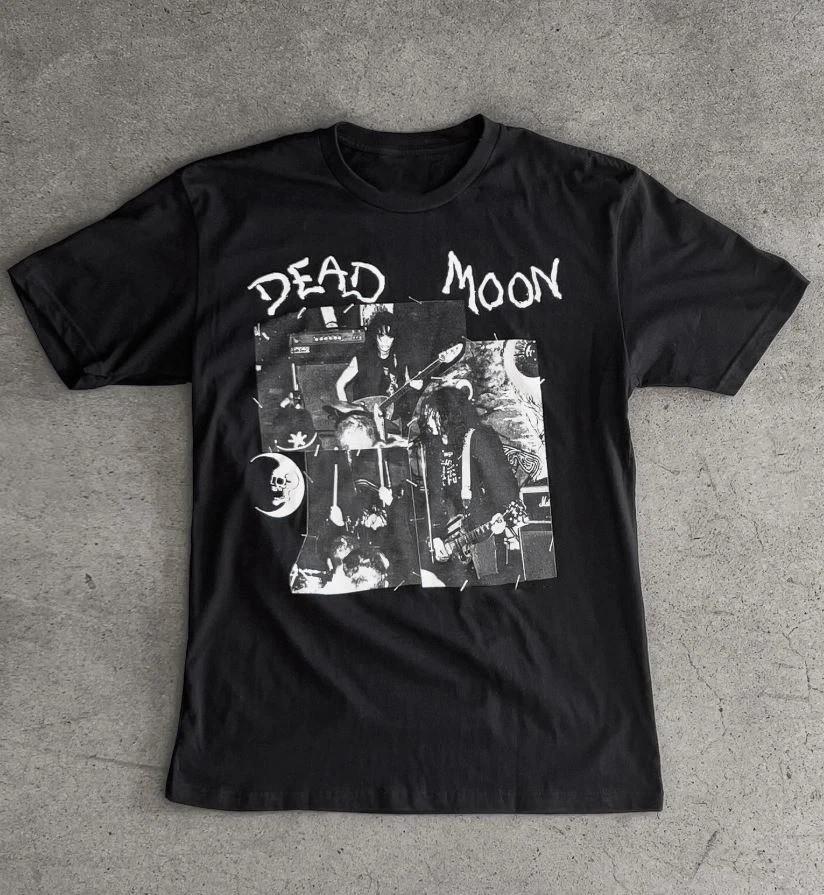 DEAD MOON Kapela Živě Na Turné Těžká Bavlna S až 5XL Černé Tričko TR954