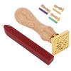 Wax Seal Exquisite Pattern Removable  Widely Application Wax Stamp Kit for Sealing Decoration