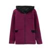 Middle-aged Mother Autumn and Winter Jacket Hooded Sweater Cardigan Long-sleeved Top Middle-aged and Elderly Women's Thick Jacket