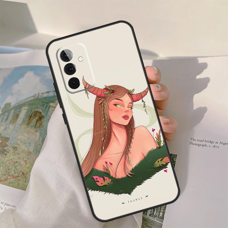 

Horoscope Girl Scorpio Taurus Virgo Case For Samsung Galaxy A52 A32 A12 A22 A16 A26 A36 A56 A06 A55 A35 A15 A54 A34 A14 A13 A53 Samsung A35
