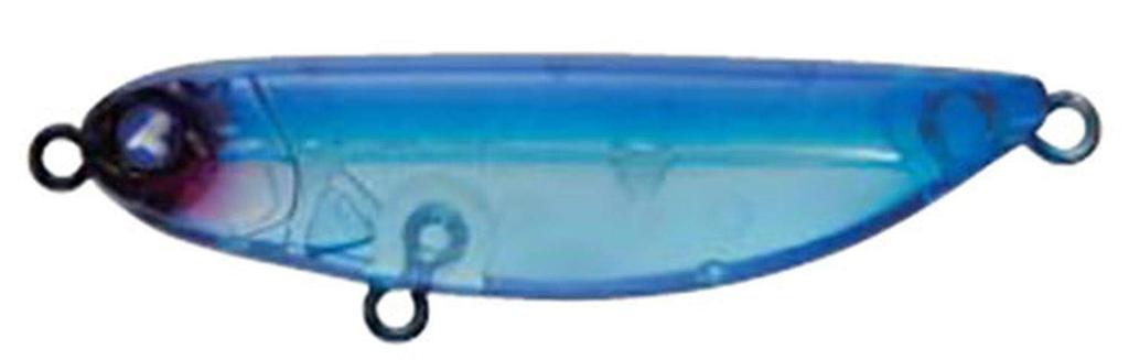 Blue Blue Spin Tail Chardas Blue Blue Clear Lure Jig, 14, 60mm, 14g, #08