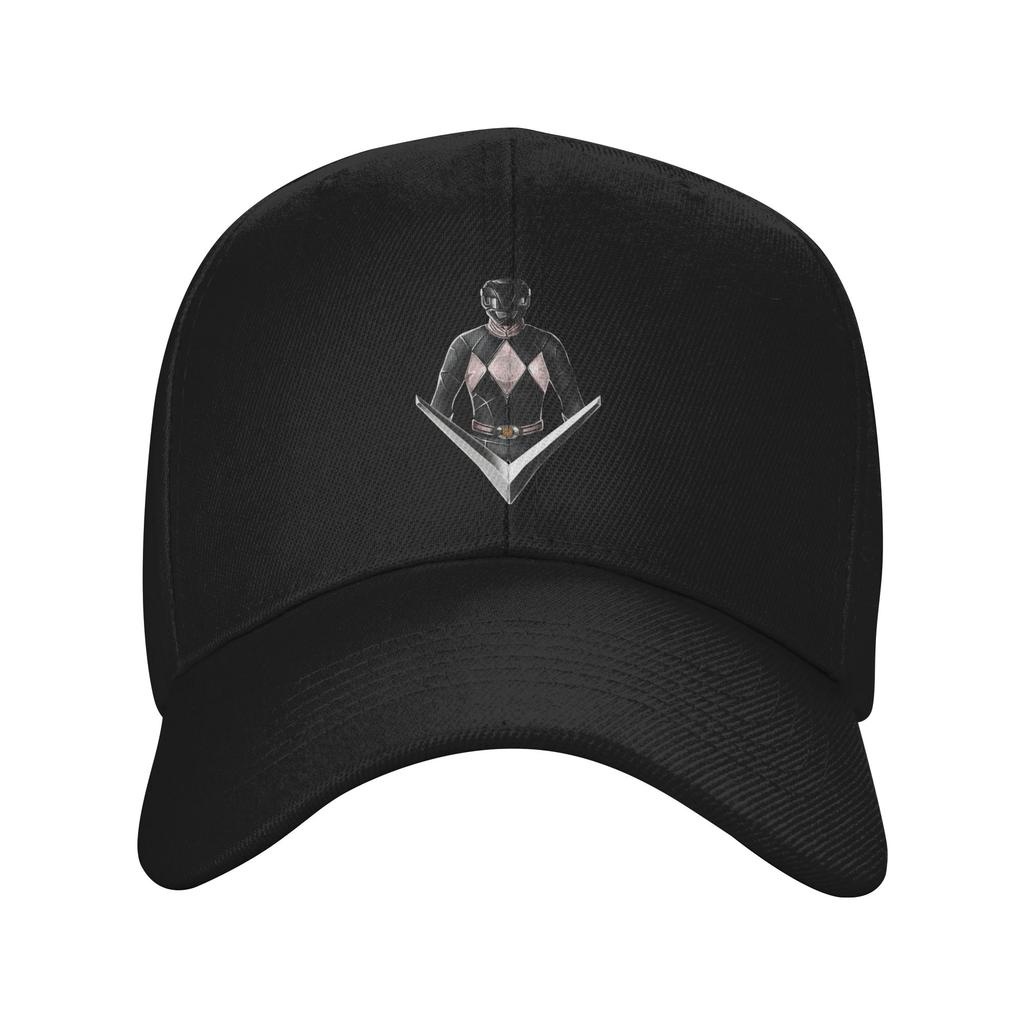 Unisex Power Rangers Mighty Morphin (Black Ranger) Hats Baseball Caps Snapback Caps Hats Sun Hat Adjustable Trucker Cap