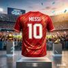 2026 Nyári Messi #10 Labdarúgás Foci Meze Légáteresztő Gyorsan Száradó Argentína Gyerek Sportruházat Alkalmi Edzés Szurkolói Egyenruha Póló