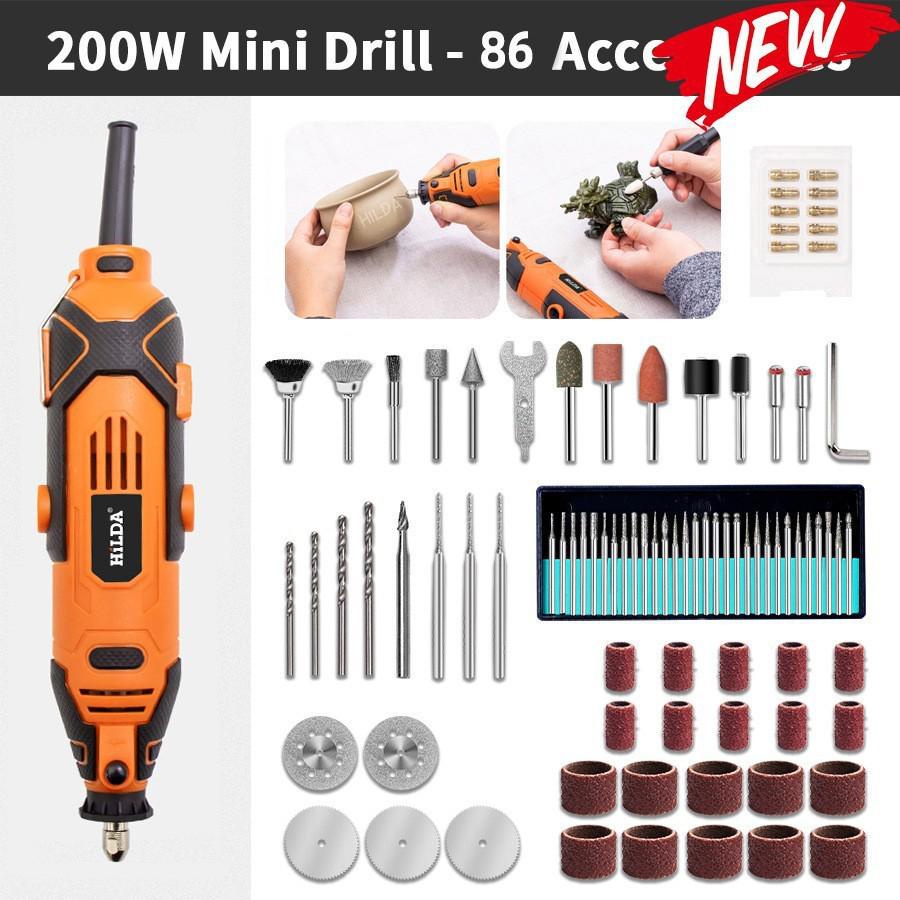 Mini Electric Handheld Grinder & Polishing Tool for Jade Carving, Engraving, and Cutting