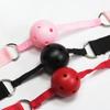 Bondage Gag Boutique Beginners Sex Toys Hollow Ball Mouth Oral Fixation Stuffed Adult Games For Couples