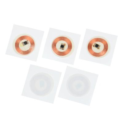 5 db 25 mm-es 125 khz-es Rfid címkék Tk4100 írható matricák proximity kártyák újraírható öntapadó címke Rfid fénymásoló azonosító kártyához