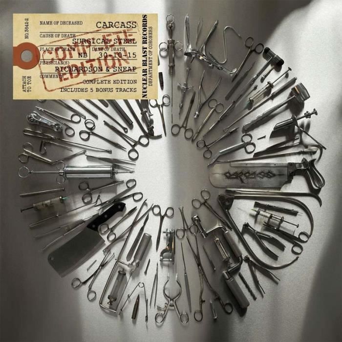Surgical Steel (Complete Edition) by Carcass (CD)