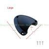 652F Marine Wire Cable Vent Cover Clam Shell Vent with Mounting Screws Ventilator Through Vents for Boat Outlet Yacht Kayak