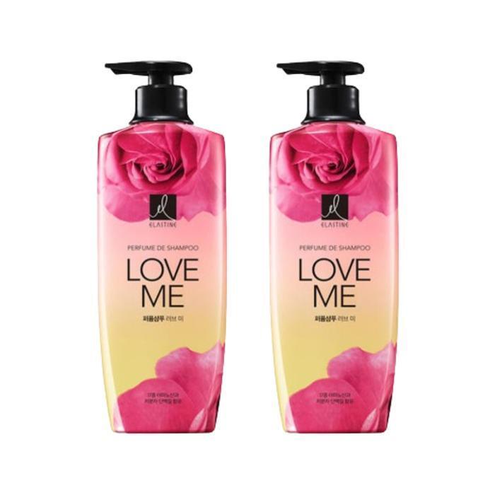 ELASTINE Perfume Love Me Shampoo 600ml x 2 (9965059)