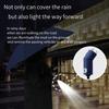 High-grade 10-bone Durable Creative Automatic Bag Torch LED Umbrella Business Umbrella Sunshade Umbrella Three Folding Umbrella