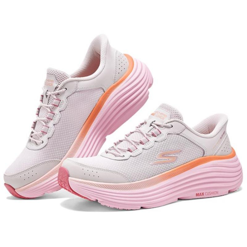 Skechers Scarpe Slip-on Max Cushioning Endeavour - Cardova Donna Comfort Basse per Pendolarismo Corsa Rosa 129474-LTPK