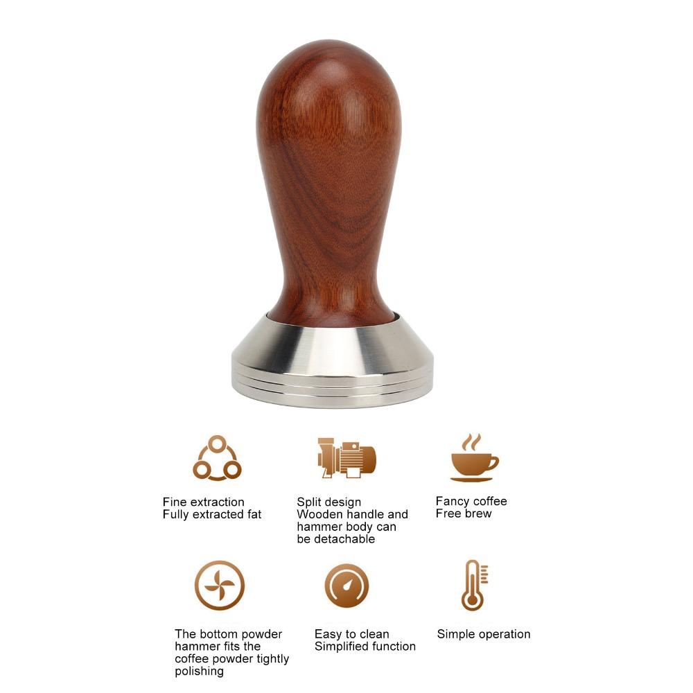 Detachable Hand Press Comfortable Grip Coffee Press Tamper Coffee Tamper  Coffee Making