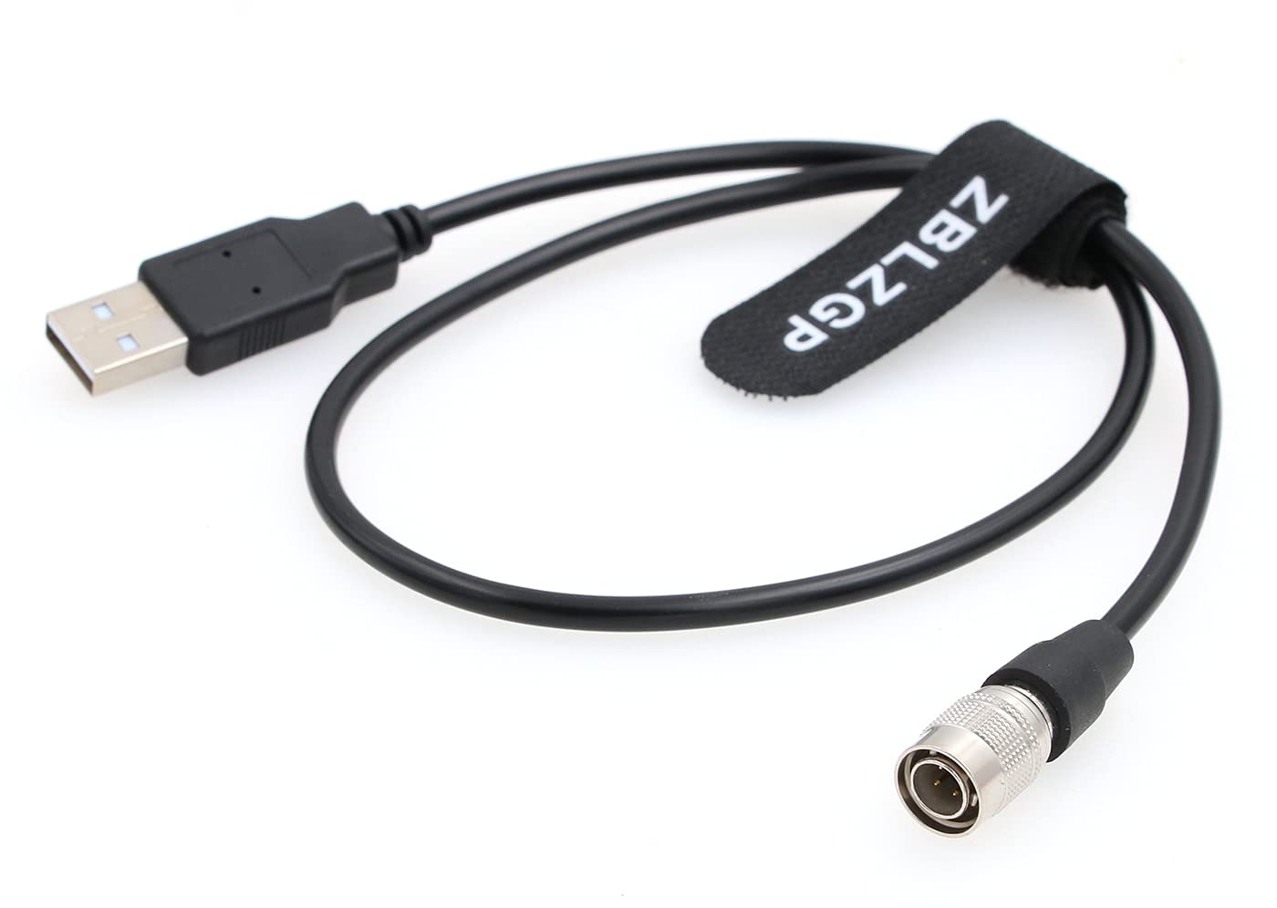

ZBLZGP USB to 4-Pin Hirose Male Power Cable for Zoom F4, F8, Sound Devices 633, 644, 688 Recorders