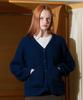 Vleti Poket Cable Knit Cardigan (Blue)