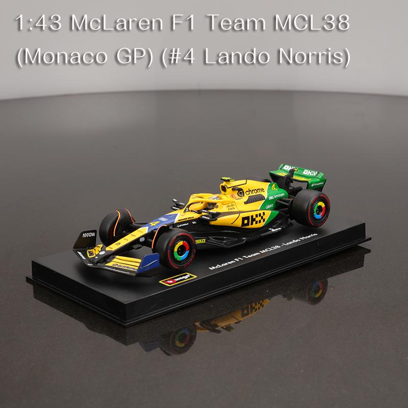 Bimeigao 1:43 McLaren MCL60 2023 F1 Racing Alloy Car Model