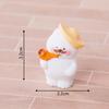 Micro Landscape Ornament with Cute Cat And Sunflower Miniature Figurines Pastoral Healing Scene Ornament for DIY Dollhouse