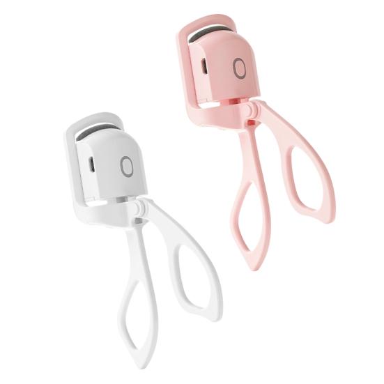 Vyhřívaný natáčka na řasy USB dobíjecí elektrická natáčka na řasy 2 teploty Rychlé nahřívání Přenosný pro ženy Nástroje na natáčení očních řas
