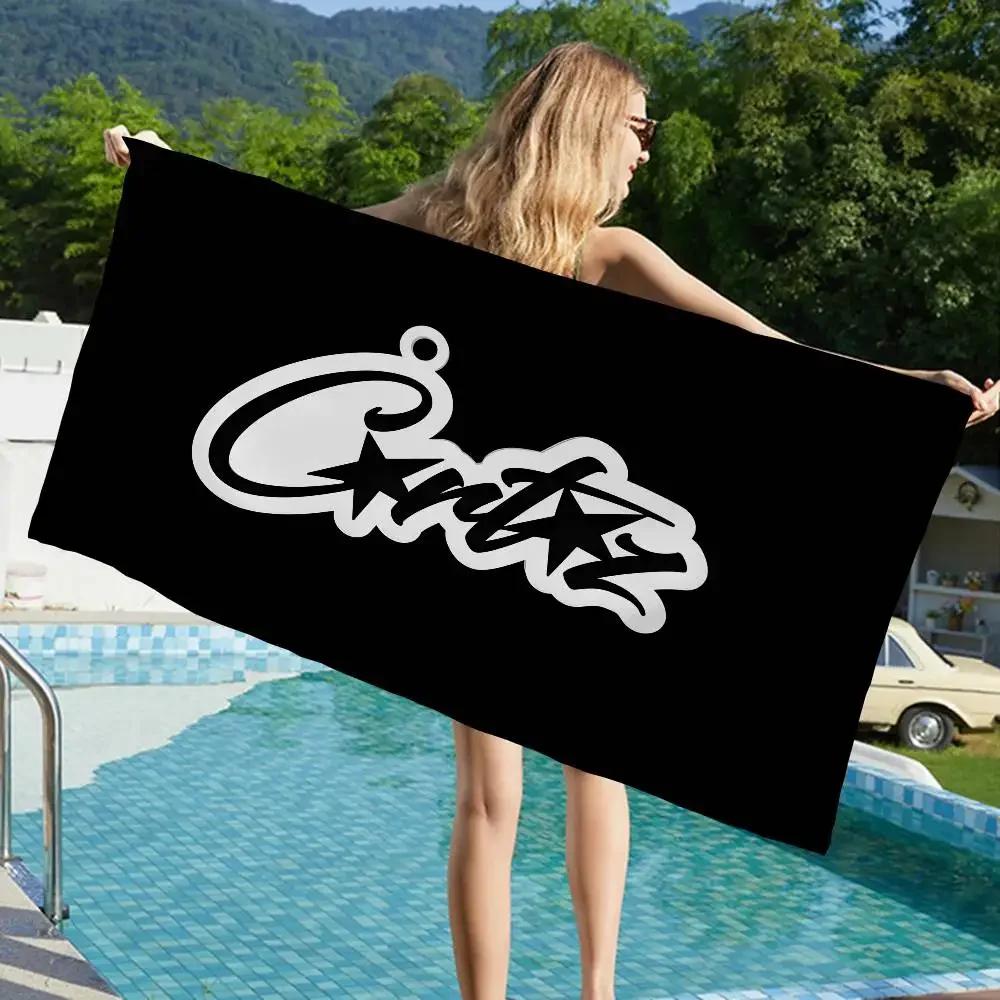 Hot Fashion C-Corteizs Microfiber Printed Beach Towel Mountain Climbing Yoga Beach Swimming Running Absorbent Soft Towel