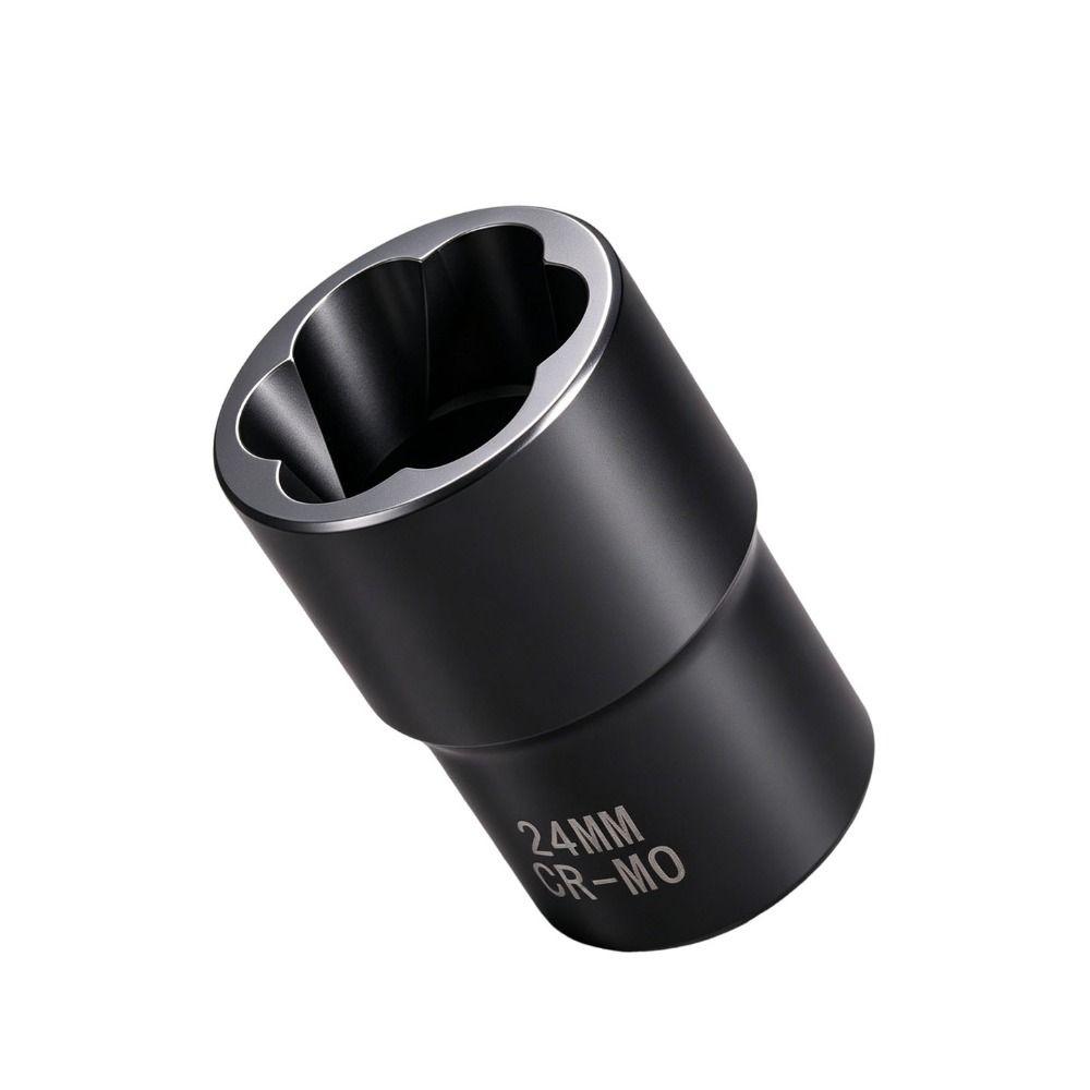 High-Torque Broken Nut Extractor 1/2 17-24mm Damaged Bolt Extractor Damaged Fastener Removal