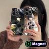 Wuthering Waves Rover Glass MagSafe Mobile Phone Case for iPhone 17 16 15 14 13 12 11 Air Pro Max Plus Mini Colorful Cover