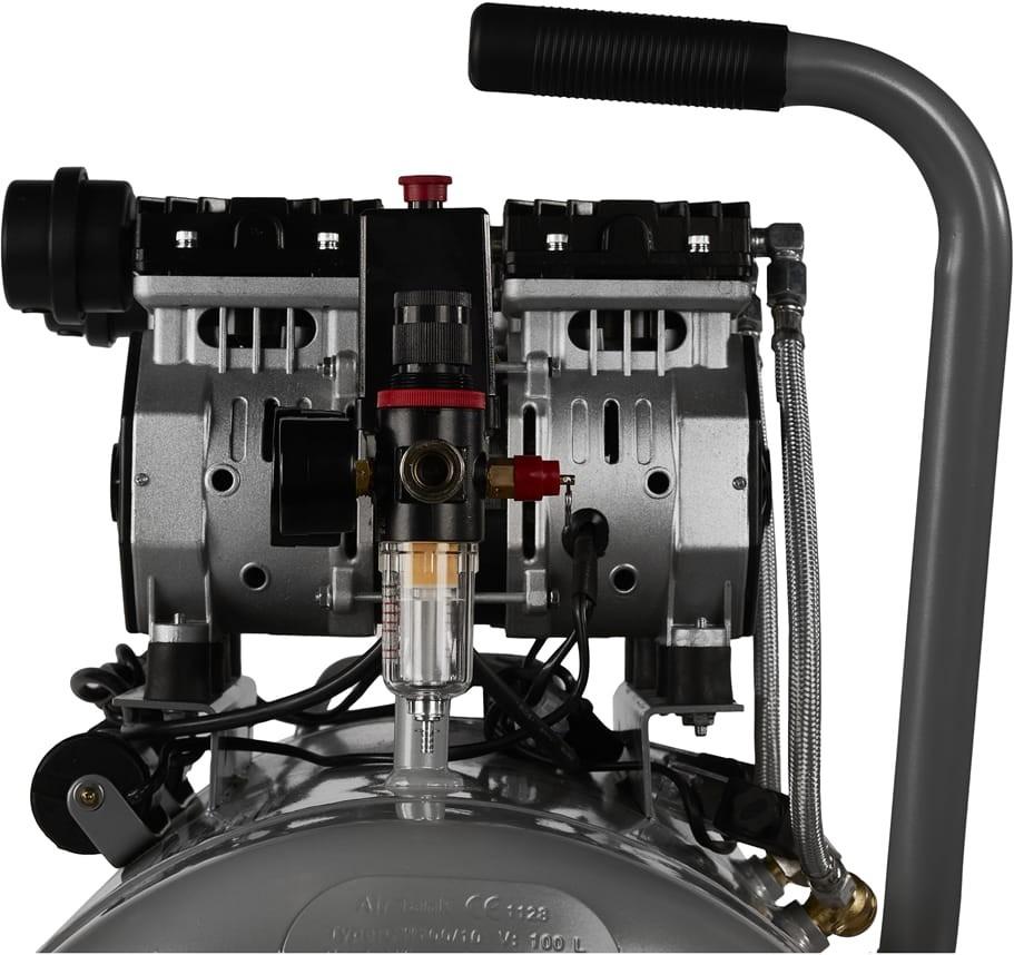 Kompresor bezolejowy 100L / 2 x 1500W KD1398