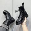 Men's Martin boots 2021 new versatile British style high-top shoes men's winter cotton shoes tooling men's boots 6088-T