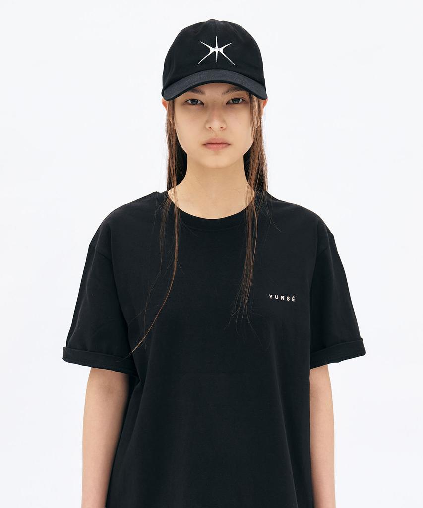Yunse Hatch Cotton Cap (Black)
