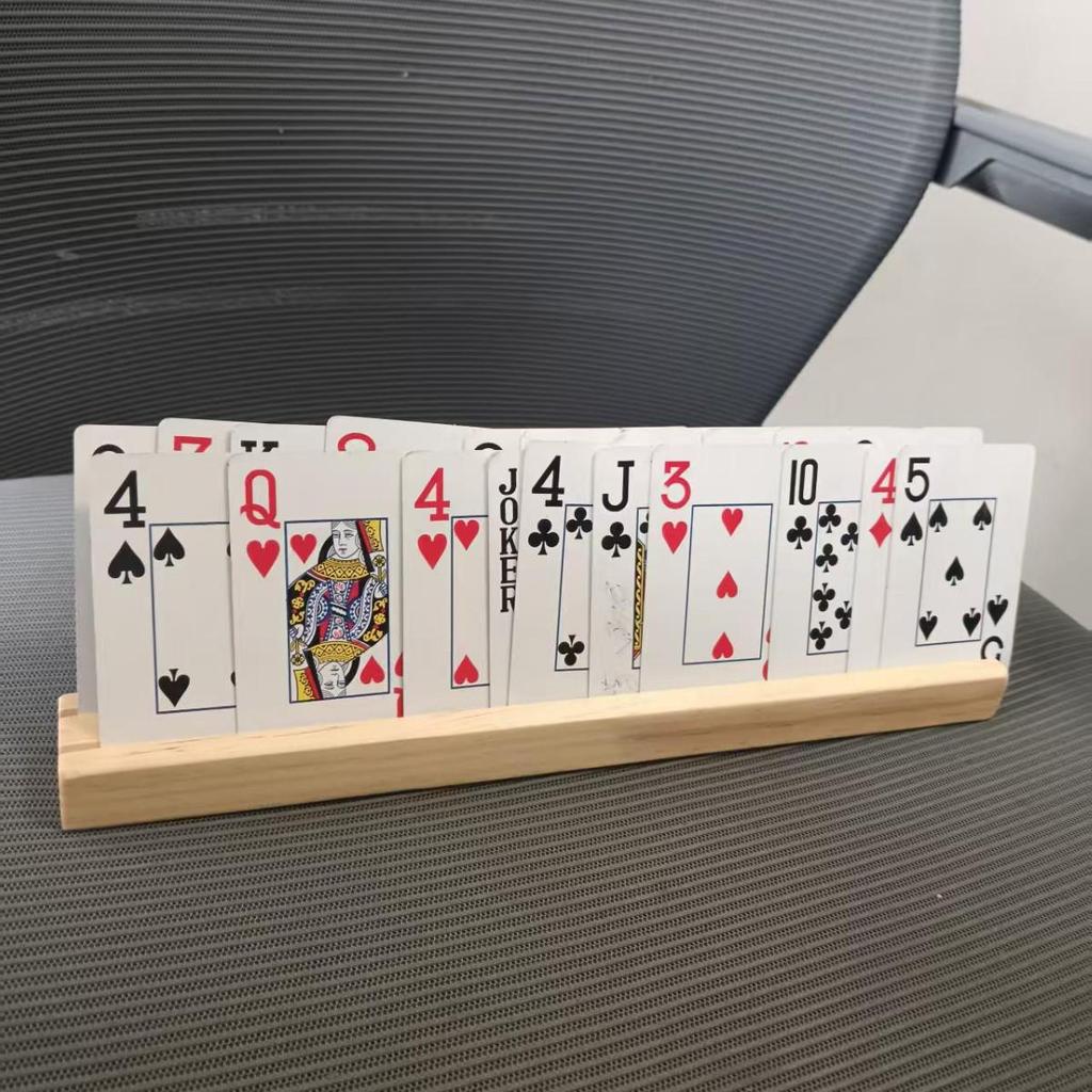 Özel Logo Baskılı Masif Ahşap Kart ve Fotoğraf Standı