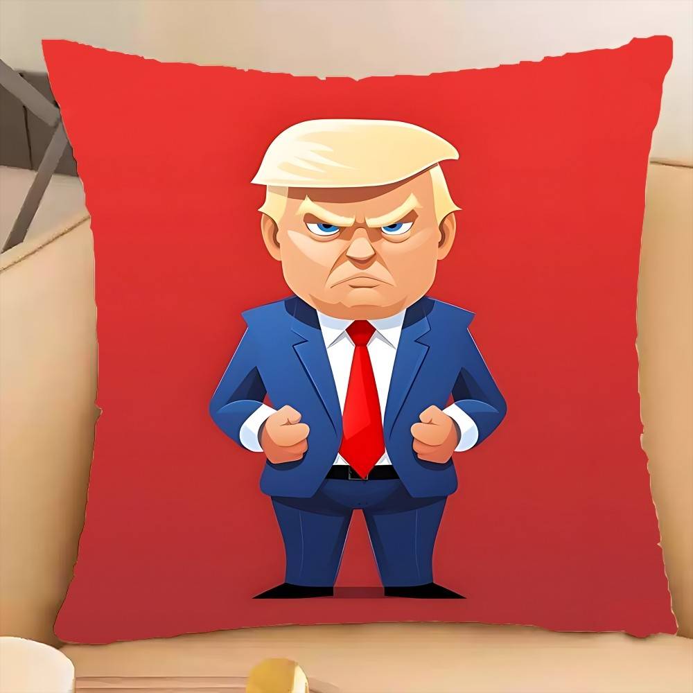 Poszewka na poduszkę D-Donalds-Trumps-2024 Poszewka na poduszkę dekoracyjną Styl nordycki vintage Poszewki na poduszki Wystrój domu salonu sofy kanapy siedzenia