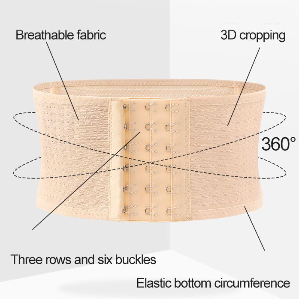 Thin Short Waist Belt Hollow Waist Trainer Breathable Tummy Control Shapewear  Summer